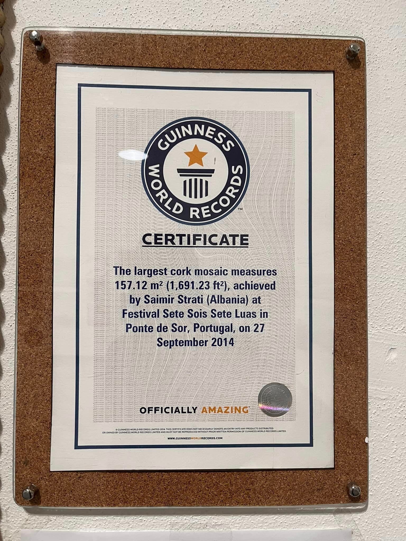 Certificate ceremony in Ponte de Sor